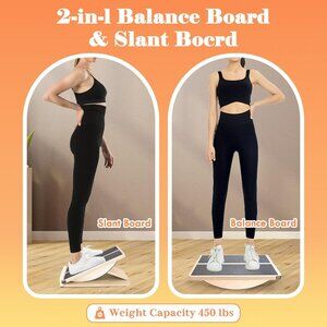 Adjustable Incline Board and Calf Stretcher, Slant Board(1 pack)